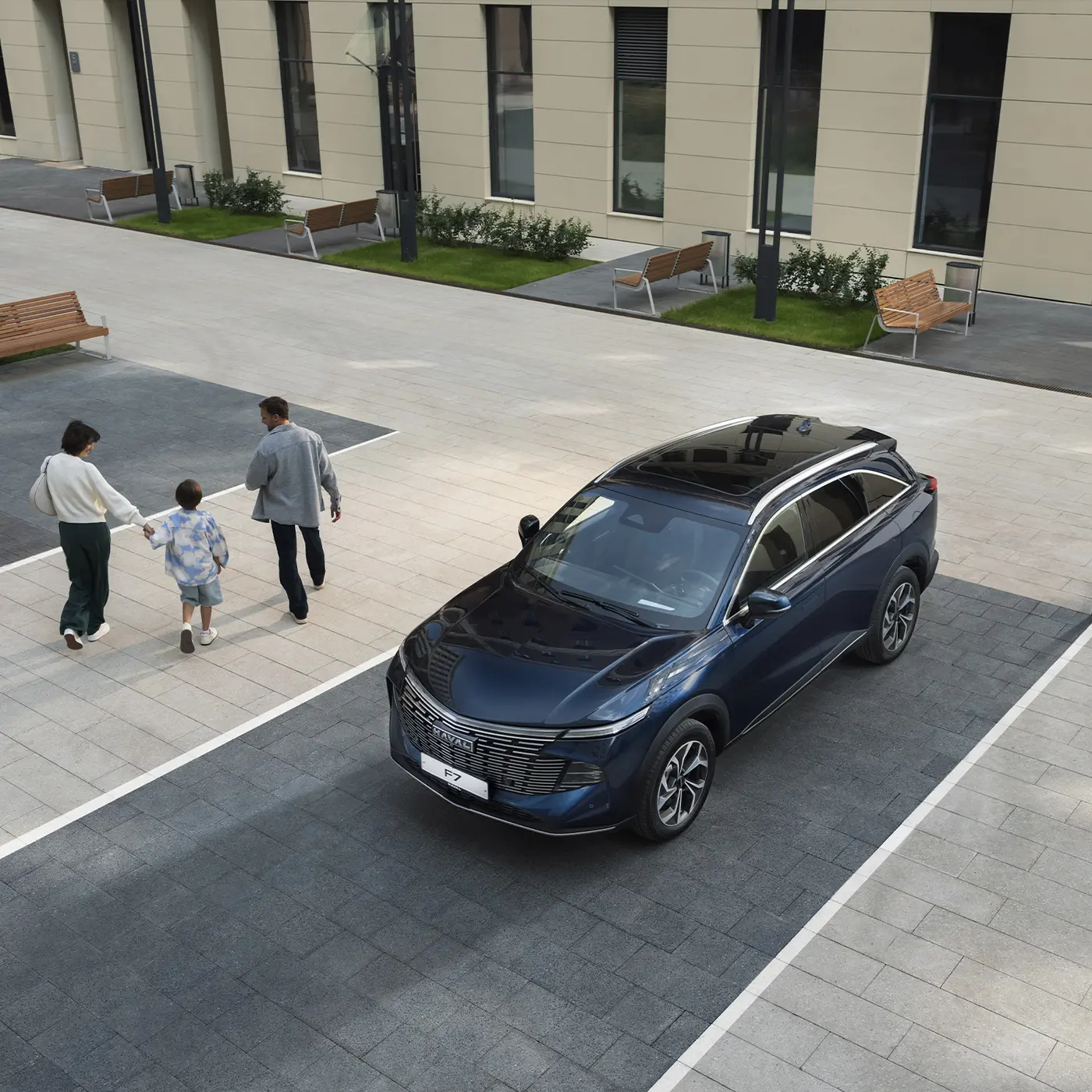 Новый HAVAL F7 — для всей семьи