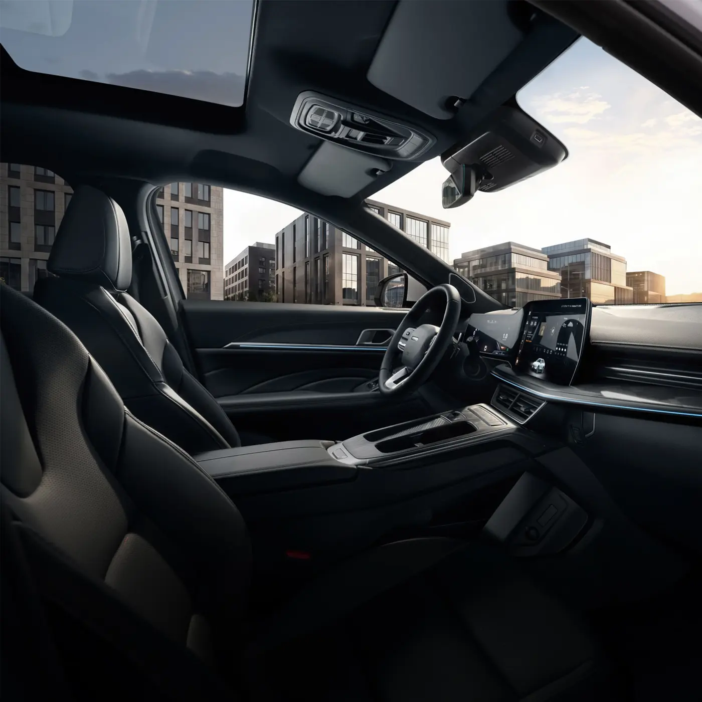 Новый HAVAL F7 — комфортный салон