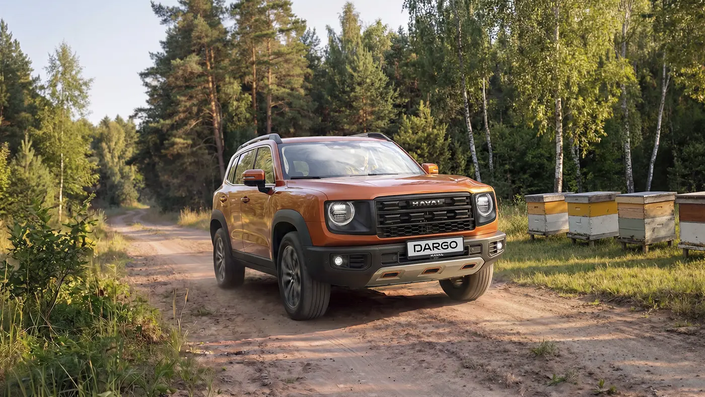 HAVAL Dargo — новая чёрная решётка