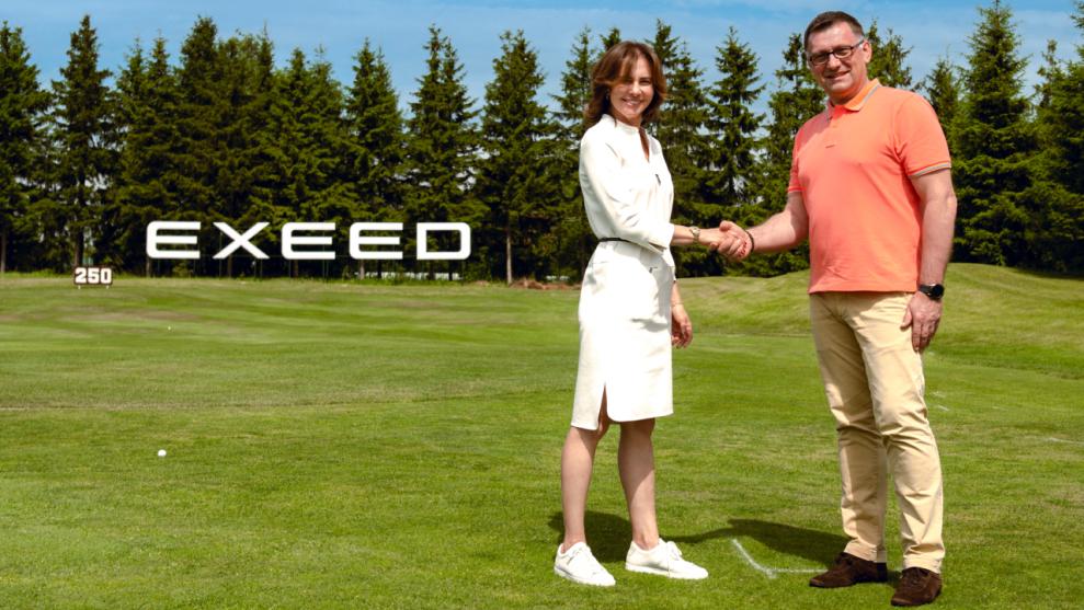 EXEED – официальный партнер Agalarov Golf & Country Club