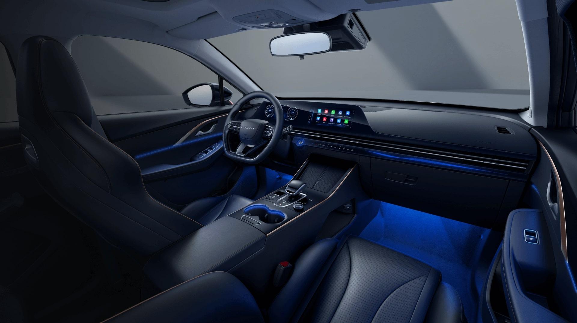Интерьер кроссовера OMODA C5 сильно отличается от конкурентов
