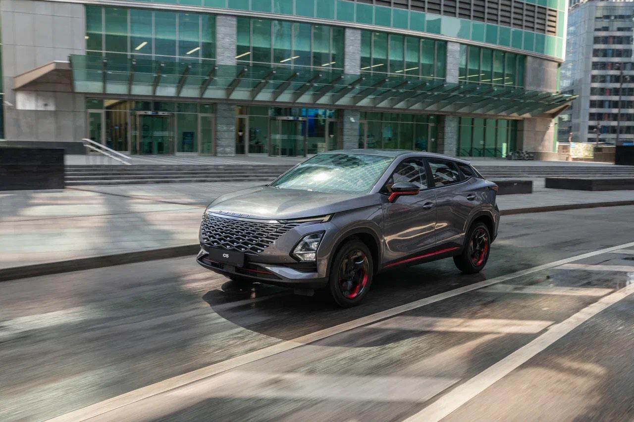 Кузовной ремонт в сервисе OMODA