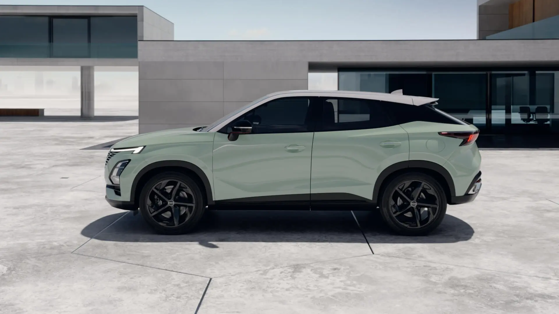 OMODA C5  - новый зеленый цвет