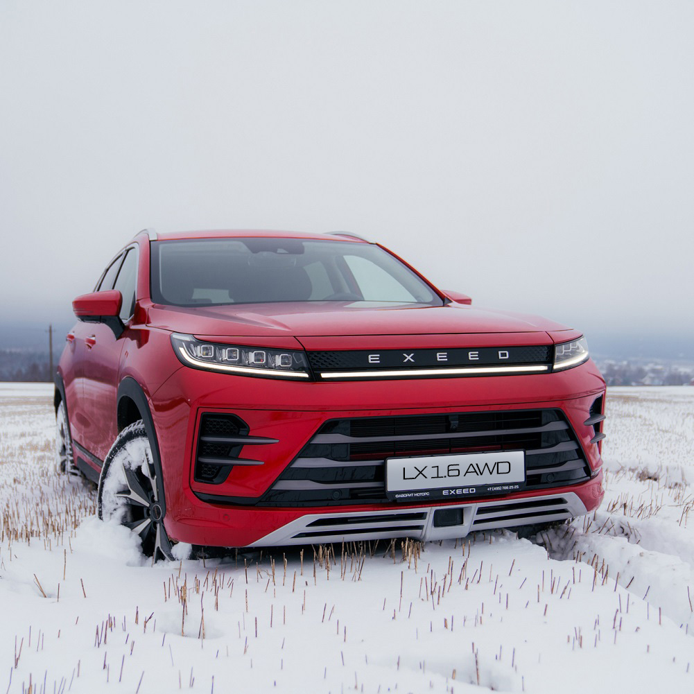 EXEED ОБЪЯВЛЯЕТ СТАРТ ПРОДАЖ LX 1.6 AWD