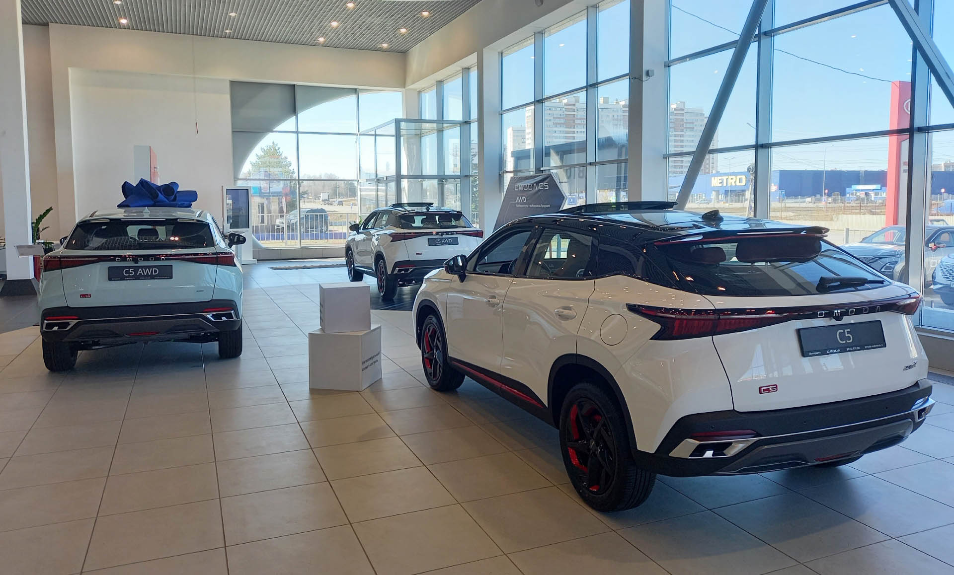 Новое поступление кроссоверов в OMODA Моторавто