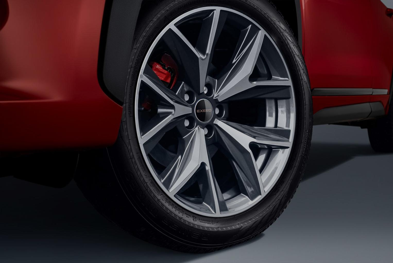 Интересные детали и шины 19”