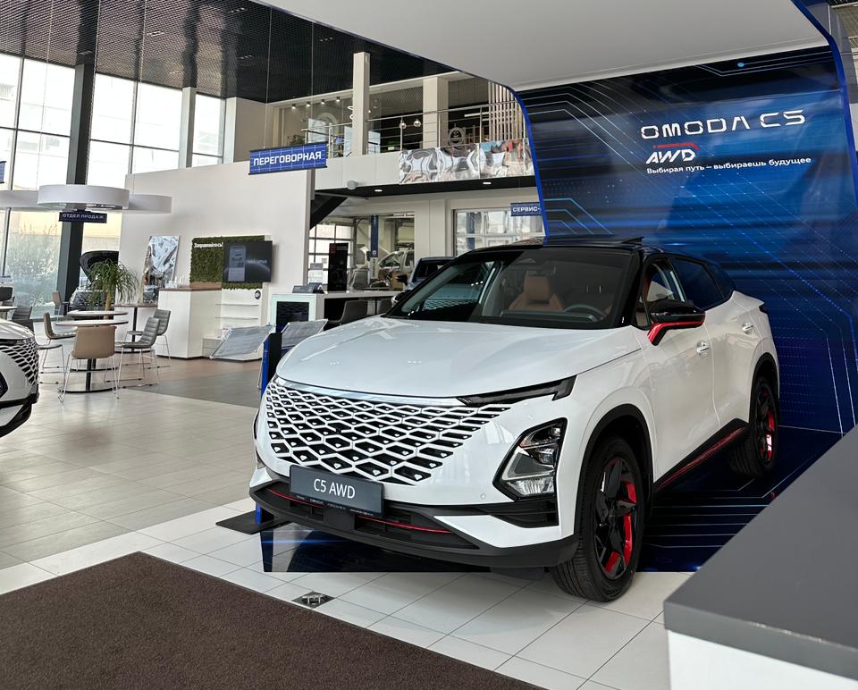 Встречайте: OMODA С5 с полным приводом уже в наличии в OMODA Регинас