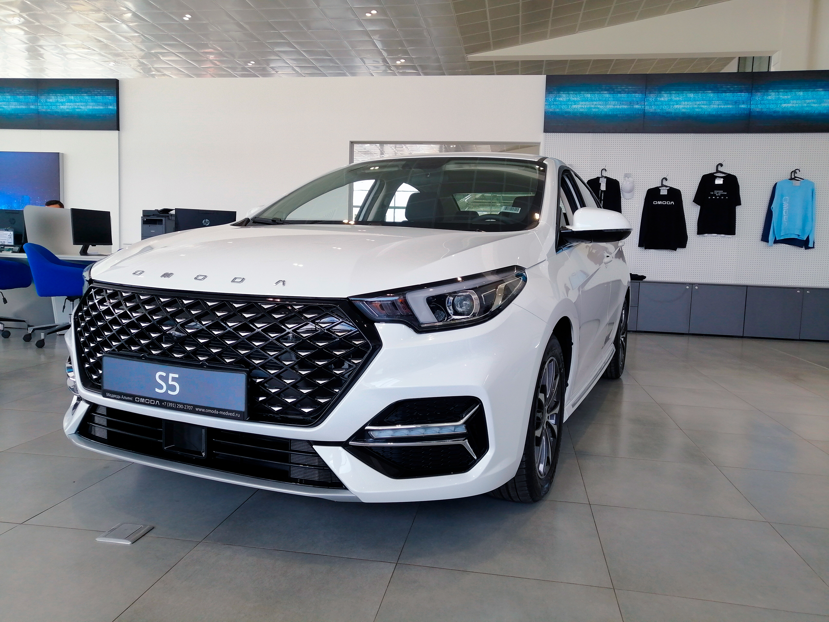 OMODA S5 уже в Красноярске