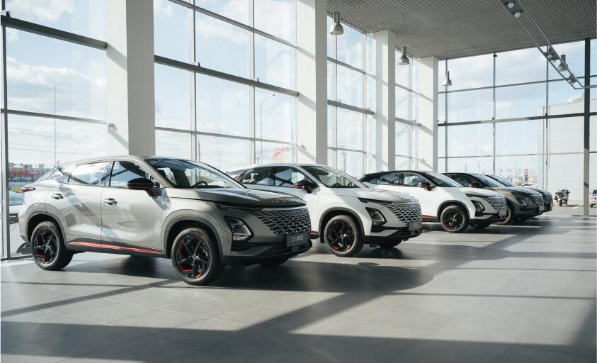 Большой выбор OMODA C5 с передним и полным приводом 