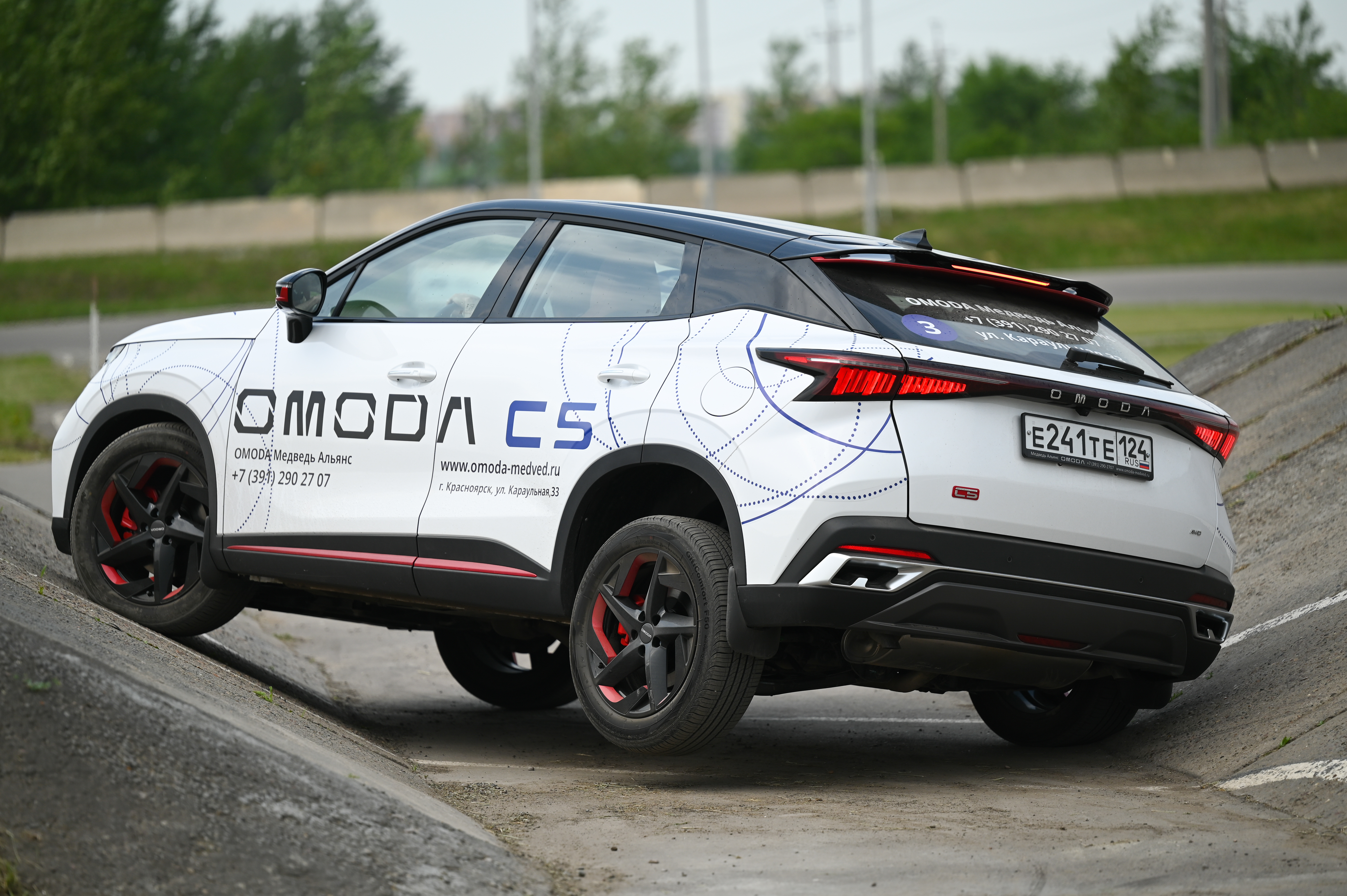 O-DRIVE или большой тест-драйв OMODA в Красноярске