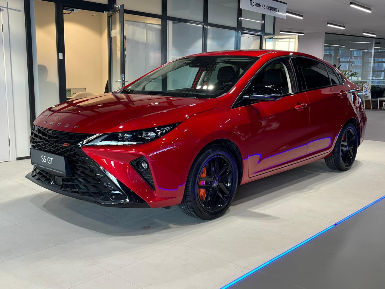 Новый седан OMODA S5 GT