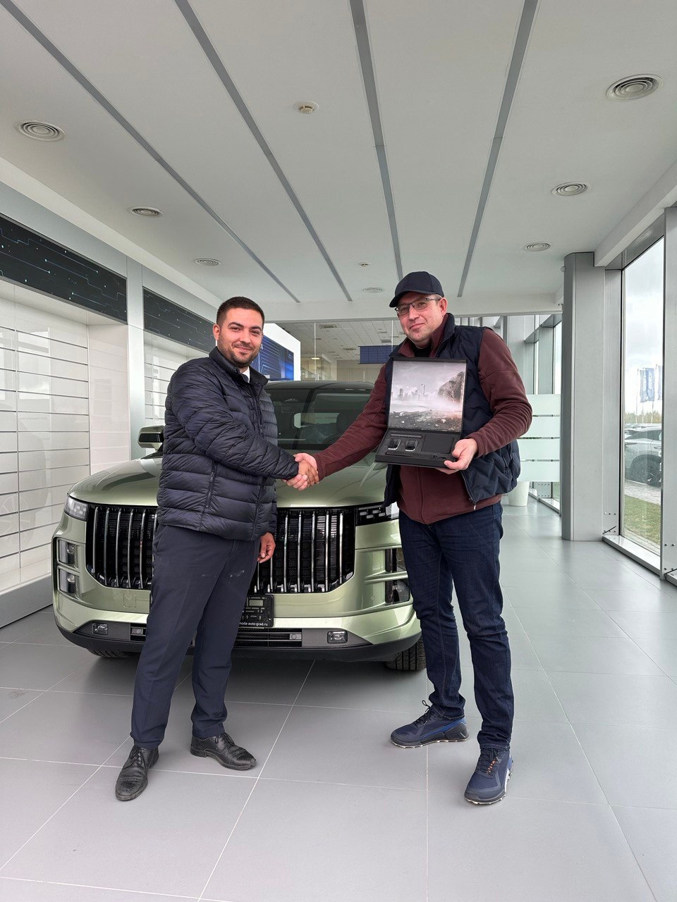 Первая выдача JAECOO J7 в Калуге