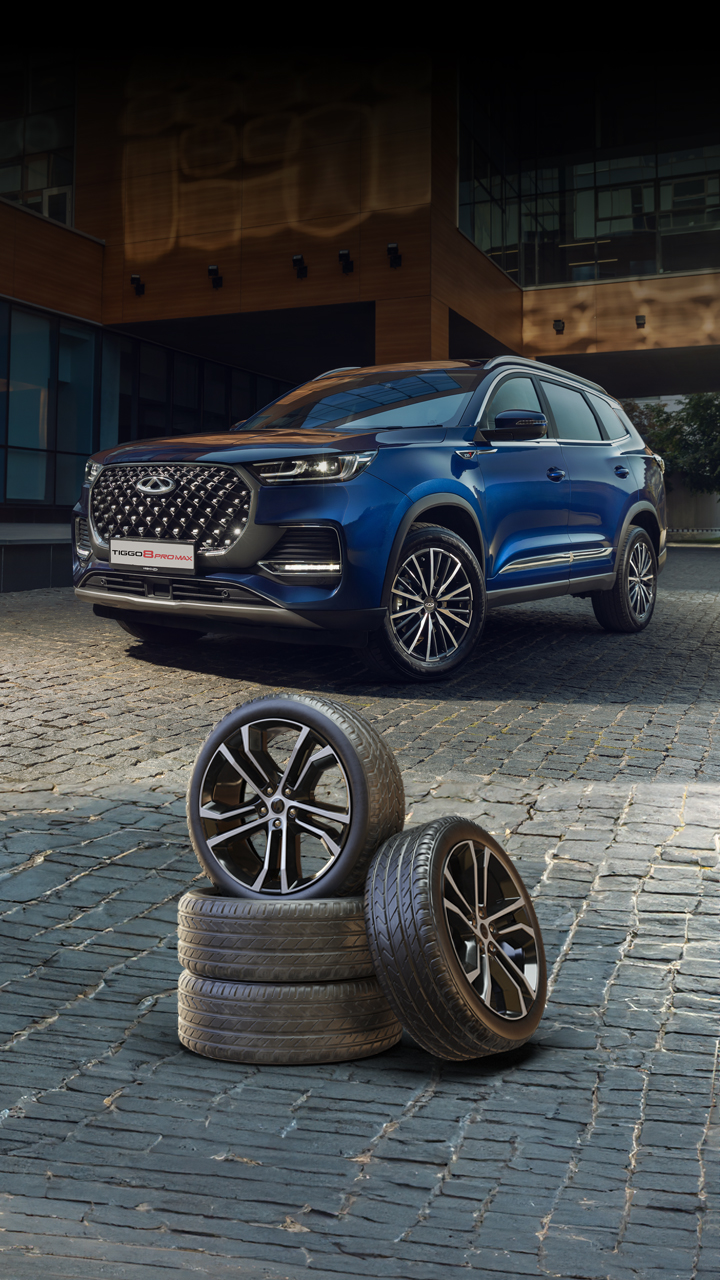 Размеры колес и дисков для Chery Tiggo