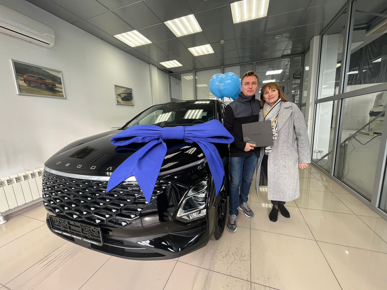 Счастливые владельцы OMODA