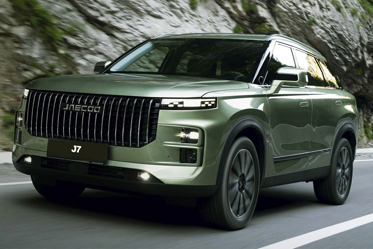 Кроссовер JAECOO J7 представлен в России: впечатления и цены