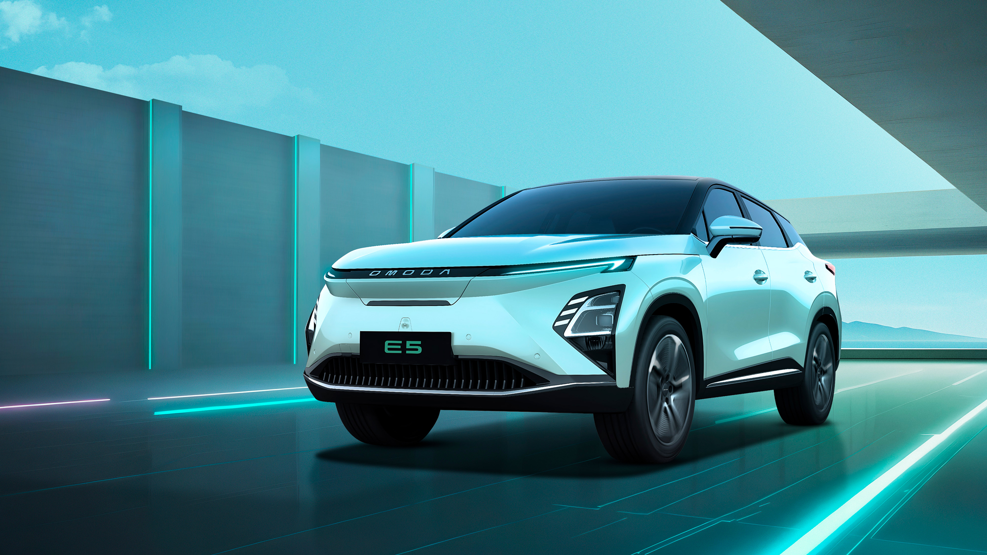 OMODA анонсирует старт продаж OMODA E5 в Европе