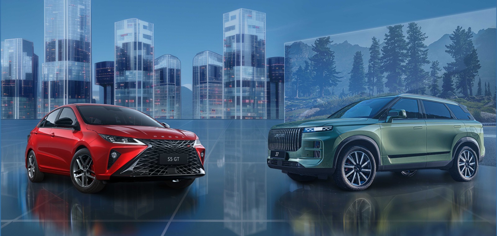 Новый салон OMODA в Челябинске