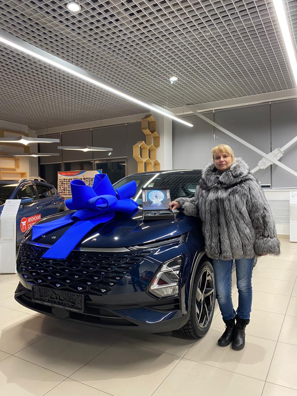 Счастливые обладатели OMODA