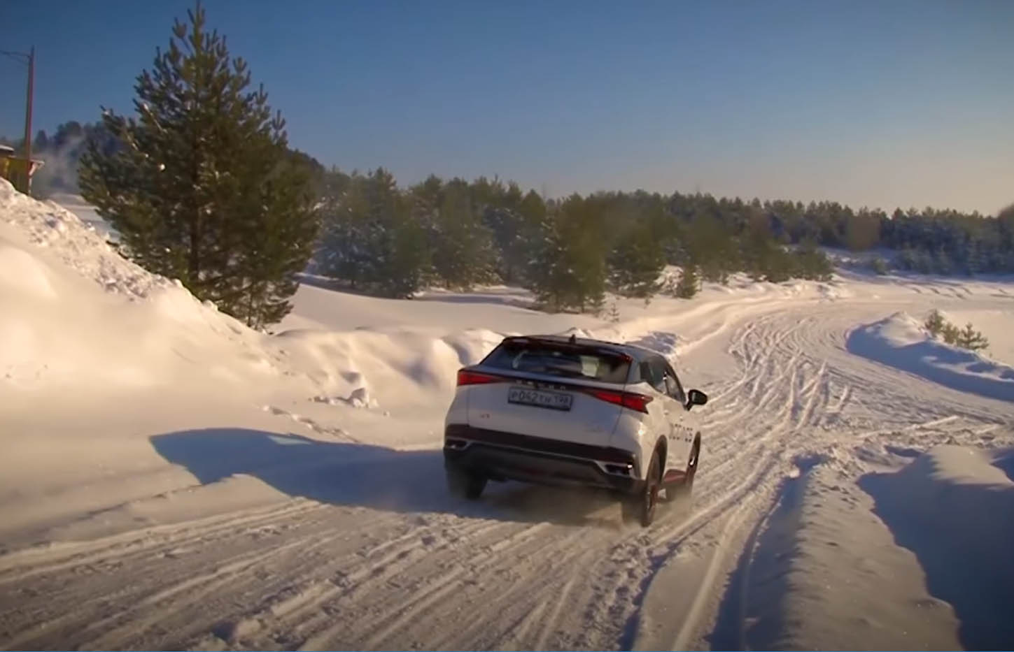 Автомобили OMODA на зимнем тест-драйве от команды ProTestDrive