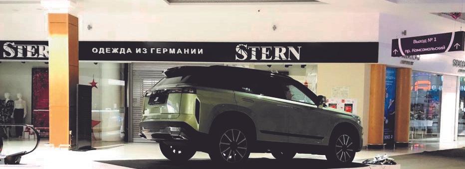 Теперь увидеть автомобиль JAECOO J7 Вы можете в ТЦ Изумрудный город!