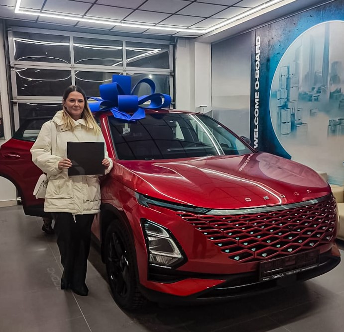 Первый OMODA TRENDY RED выехал на дороги Йошкар-Олы