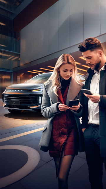 announcement or slogan