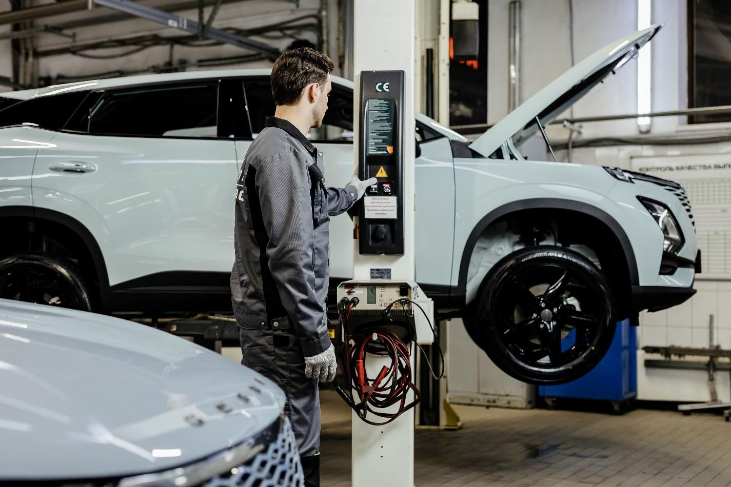 Техническое обслуживание автомобилей в дилерском центре OMODA в Энгельсе