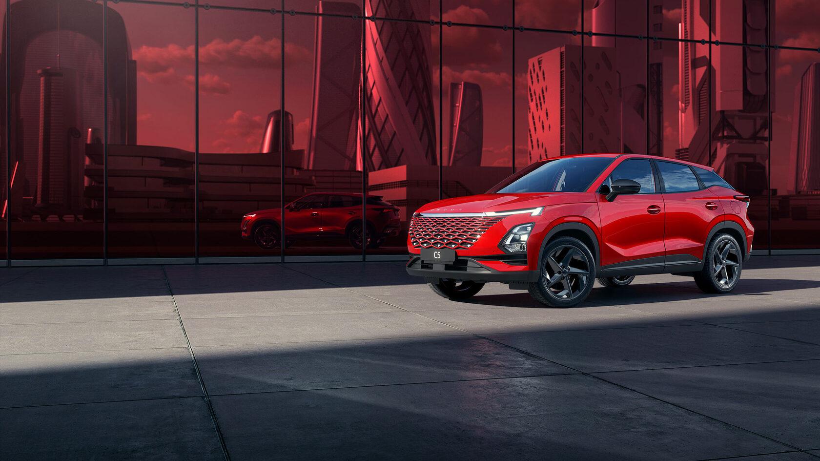 OMODA C5 получит новые опции в 2024 году!