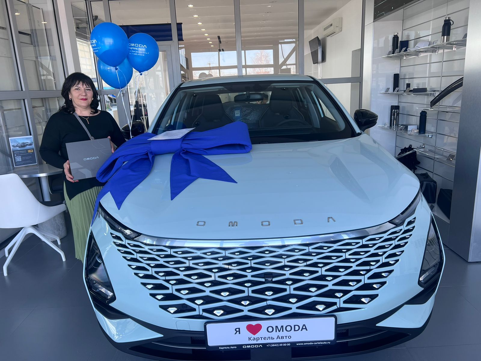 Счастливые владельцы OMODA