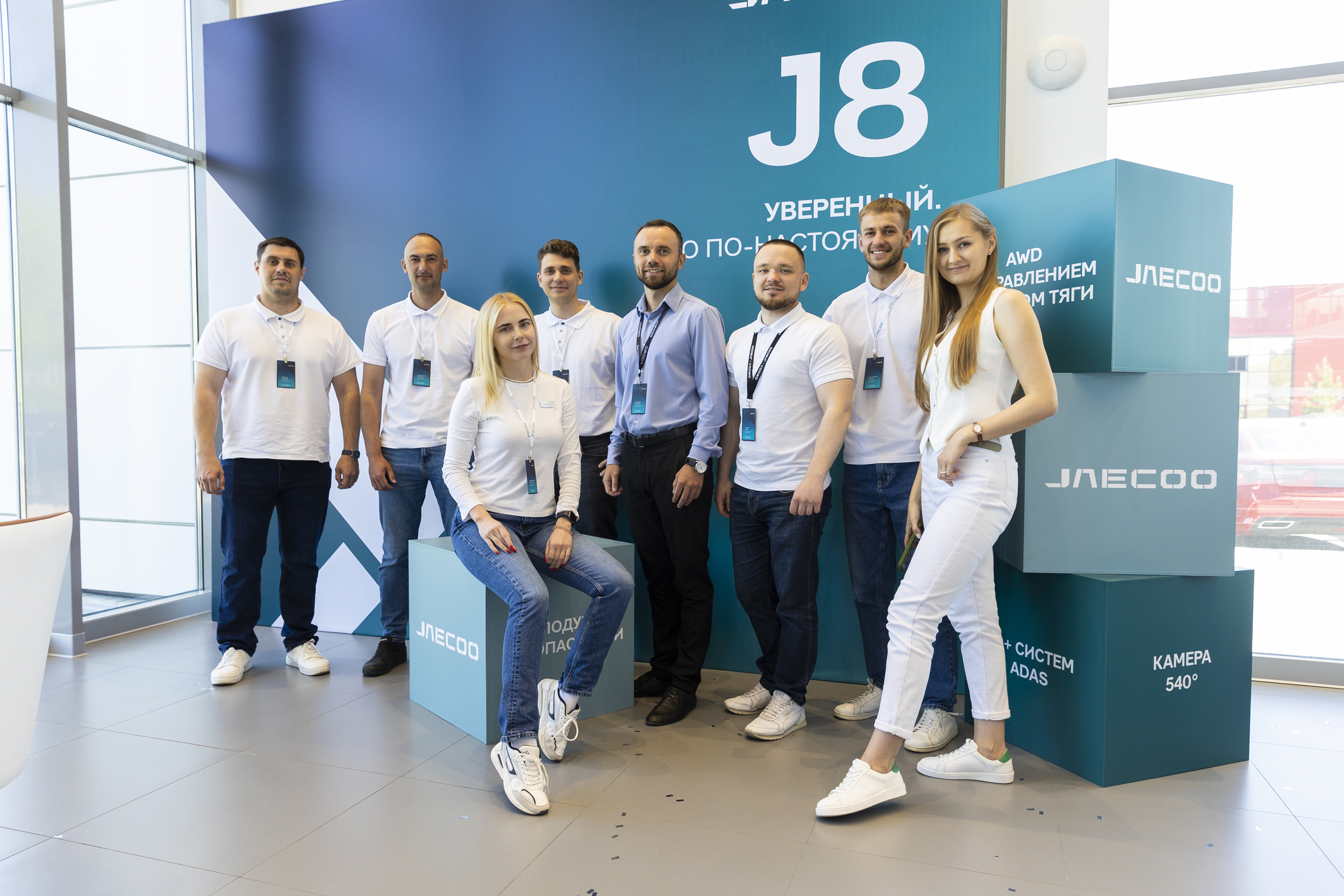 Фотоотчет с Презентации JAECOO J8 в ПРЕМИУМ ПАРК Н