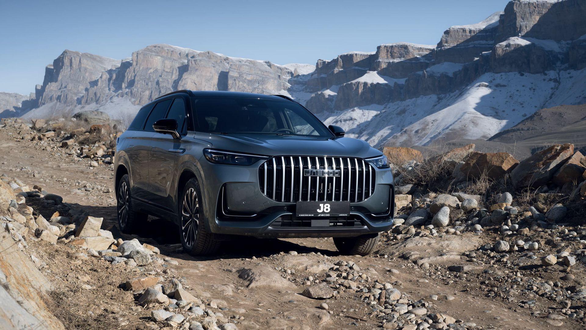 Новый, премиальный автомобиль JAECOO J8.