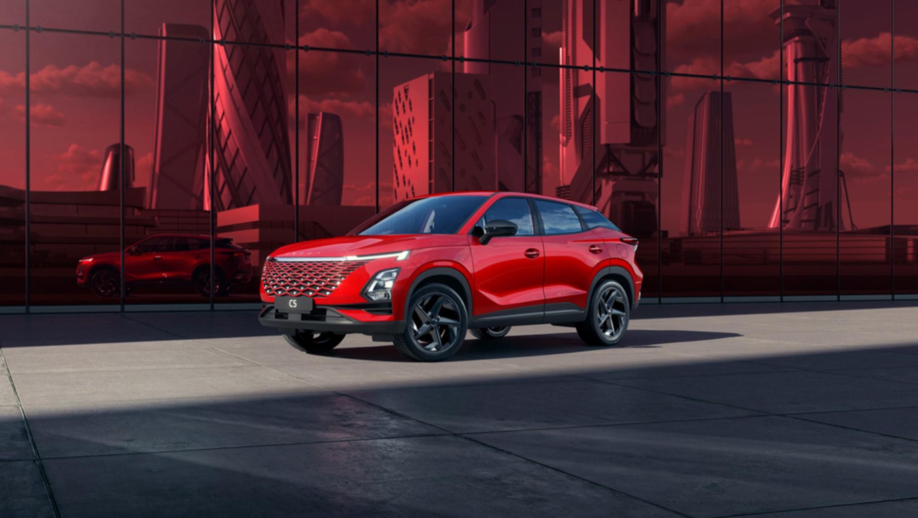 TRENDY RED: СПЕЦИАЛЬНАЯ СЕРИЯ OMODA C5