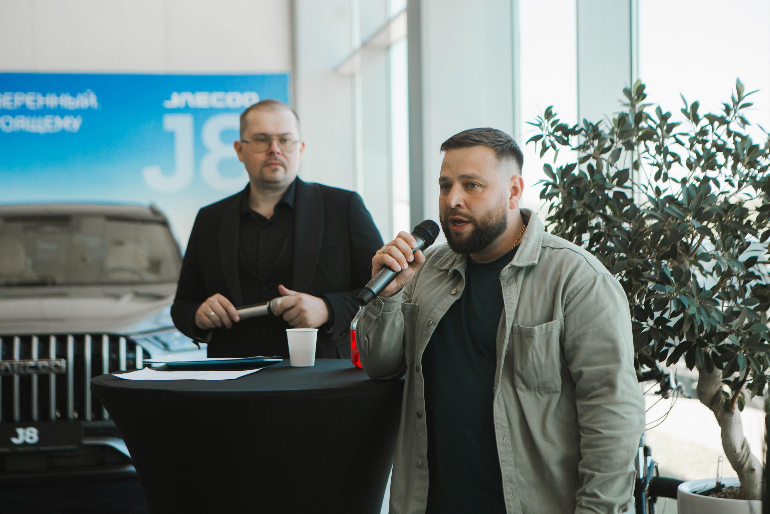 Презентация новой модели JAECOO J8