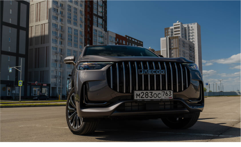 Тест-драйв флагманского кроссовера JAECOO J8