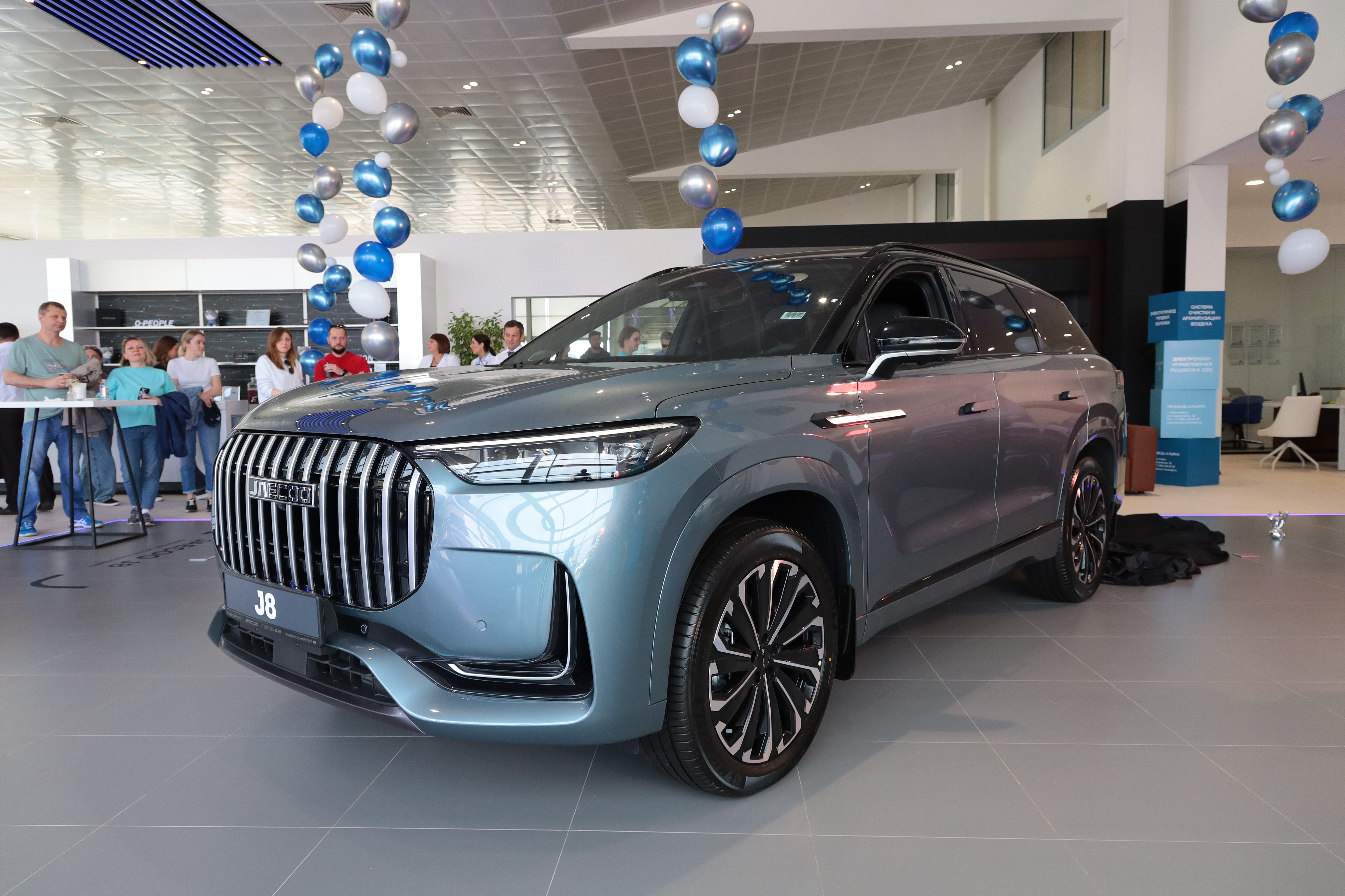 Презентация JAECOO J8: инновационный кроссовер с потрясающими возможностями! 