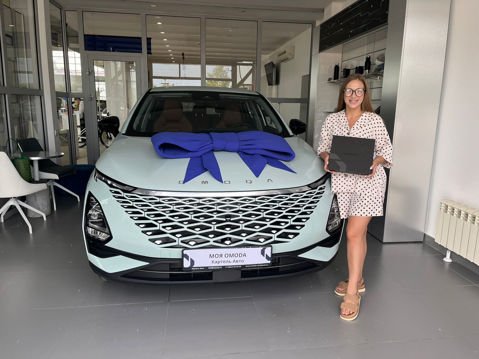 Счастливые владельцы OMODA