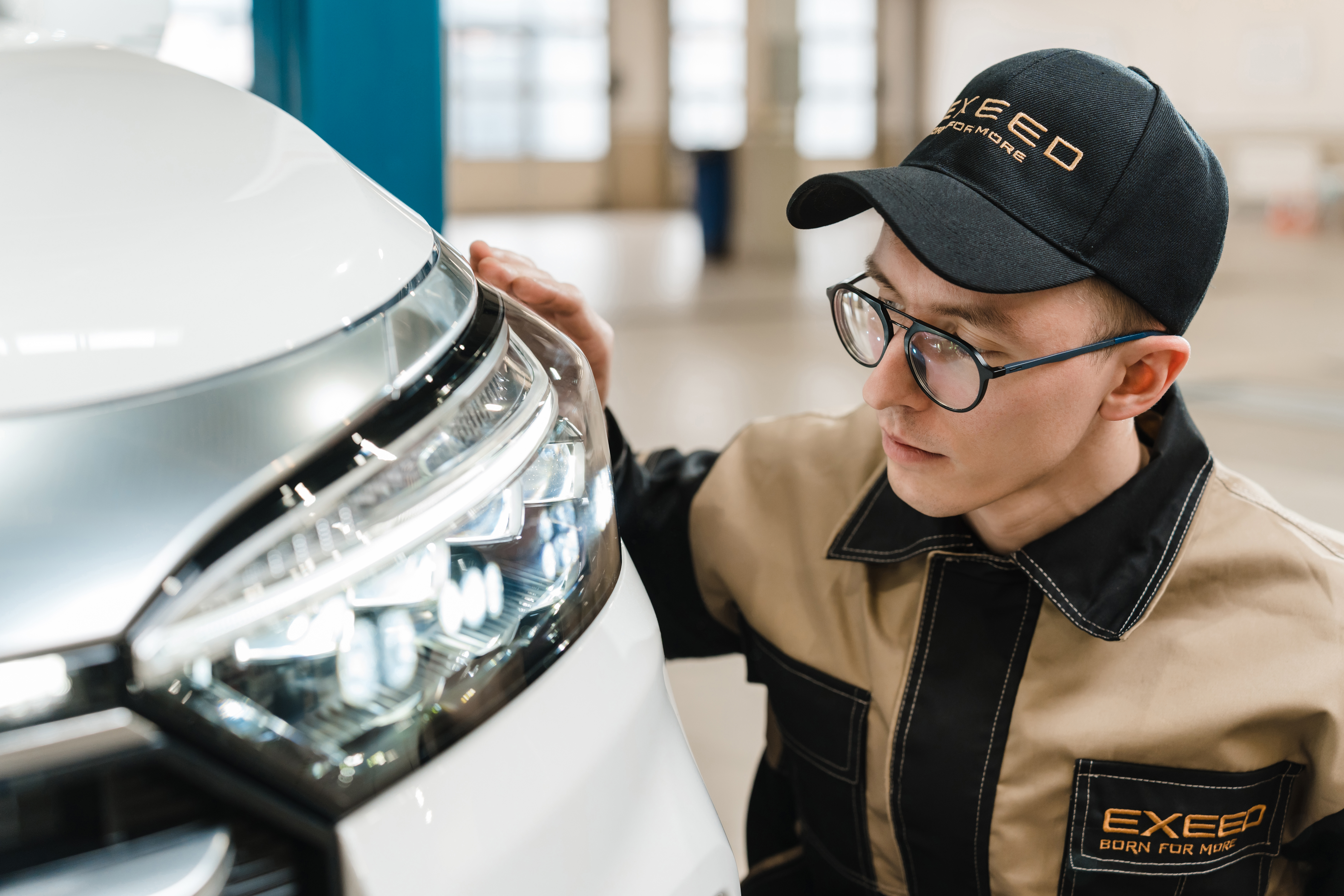 Керамическое покрытие кузова для вашего EXEED.