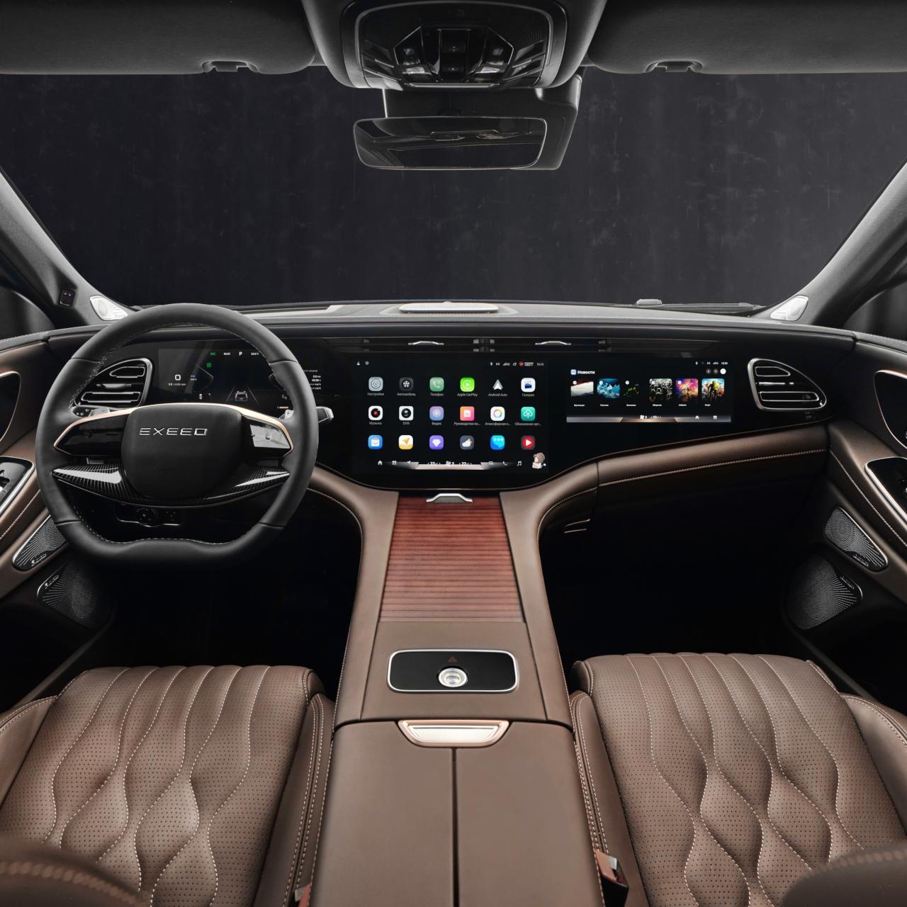 Владельцам НОВОГО EXEED VX доступно обновление программного  обеспечения «по воздуху»