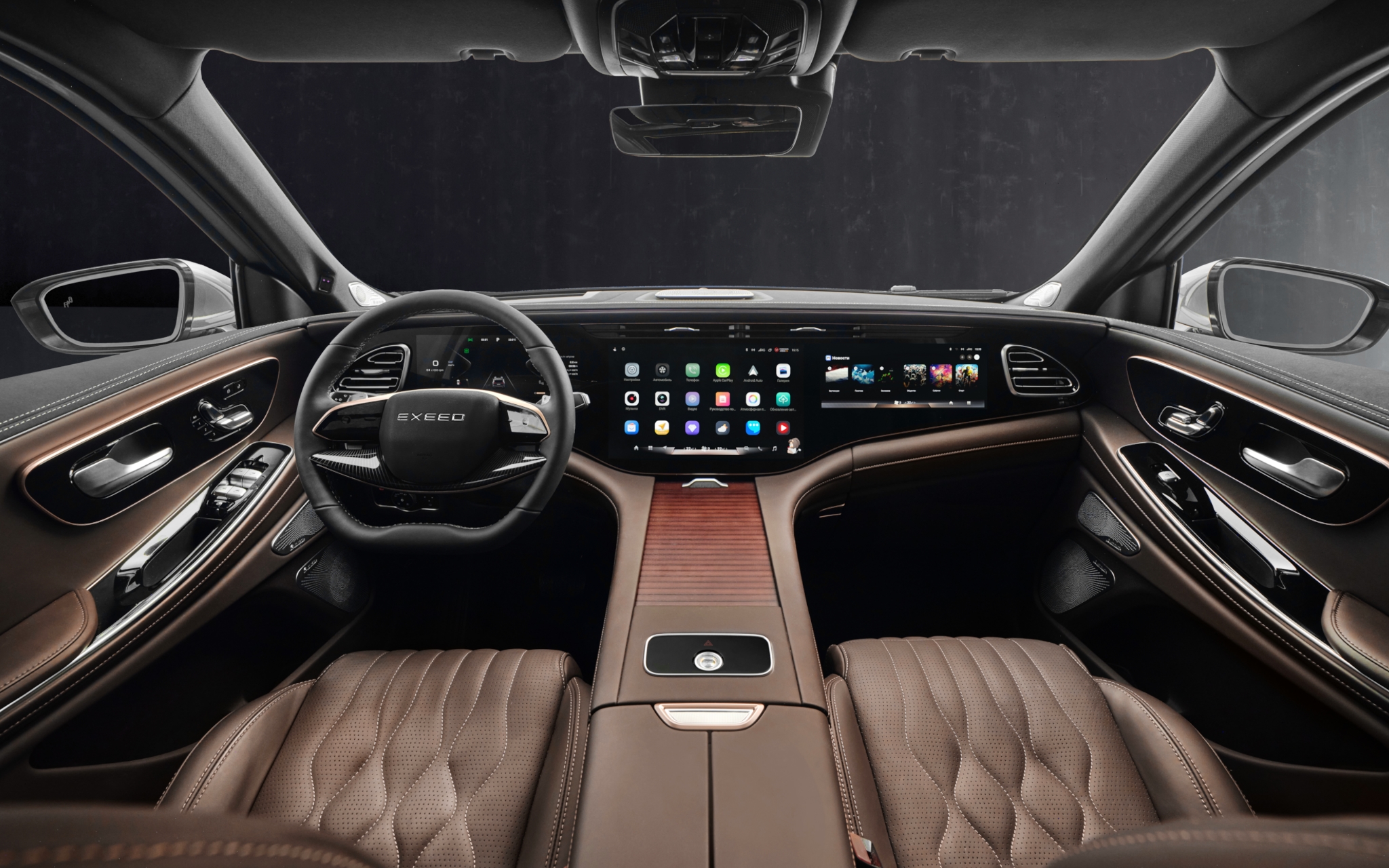 Владельцам НОВОГО EXEED VX доступно обновление программного  обеспечения «по воздуху»