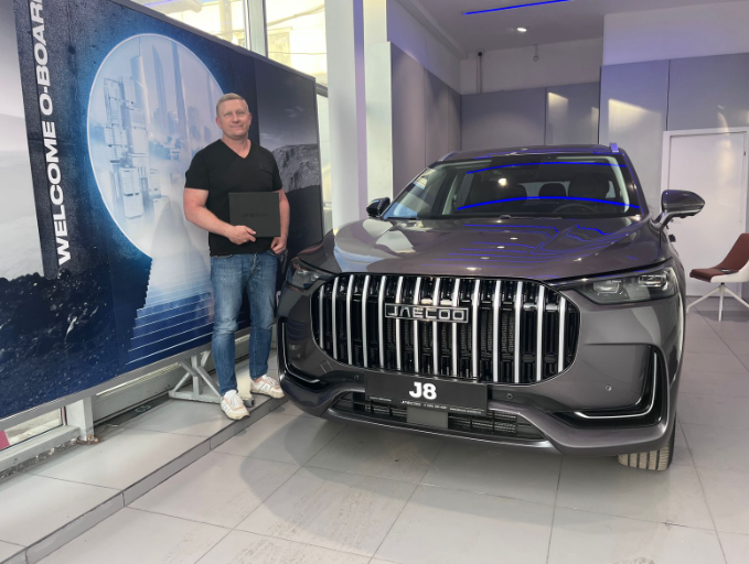 Вот и дождались первых выдач JAECOO J8!