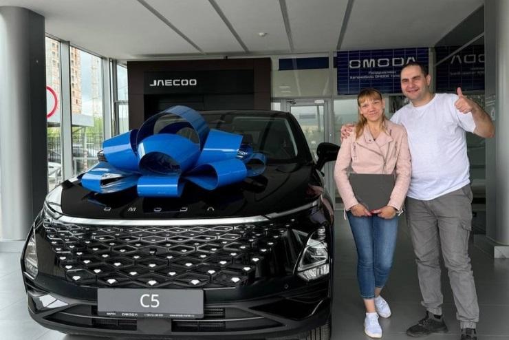 Мы рады приветствовать новых владельцев автомобиля OMODA!