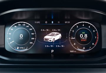 Цифровая панель приборов