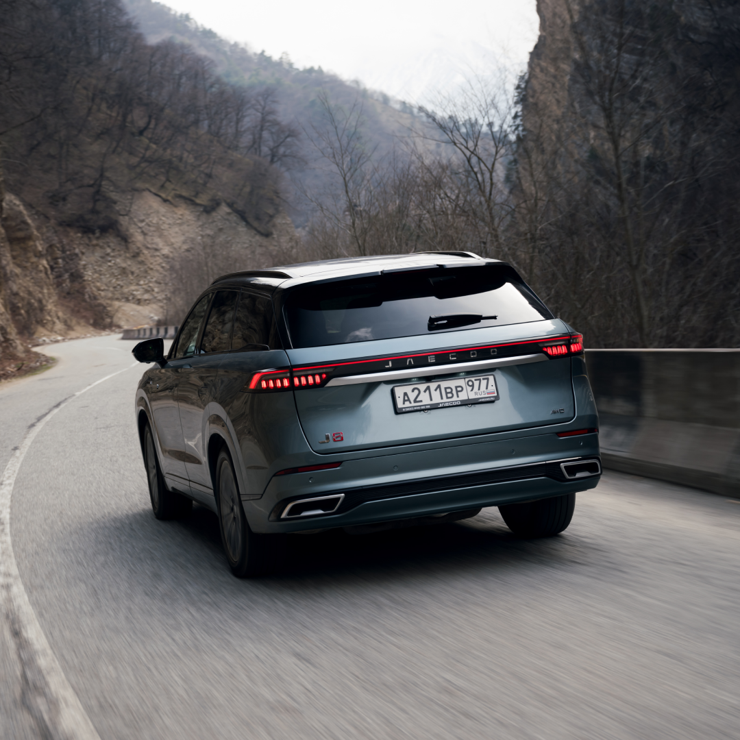 Путешествуйте с JAECOO J7 и J8.