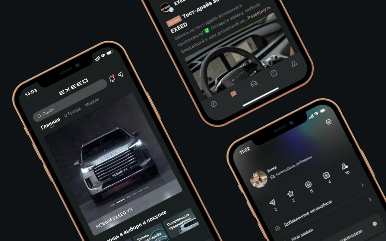 Телематика EXEED