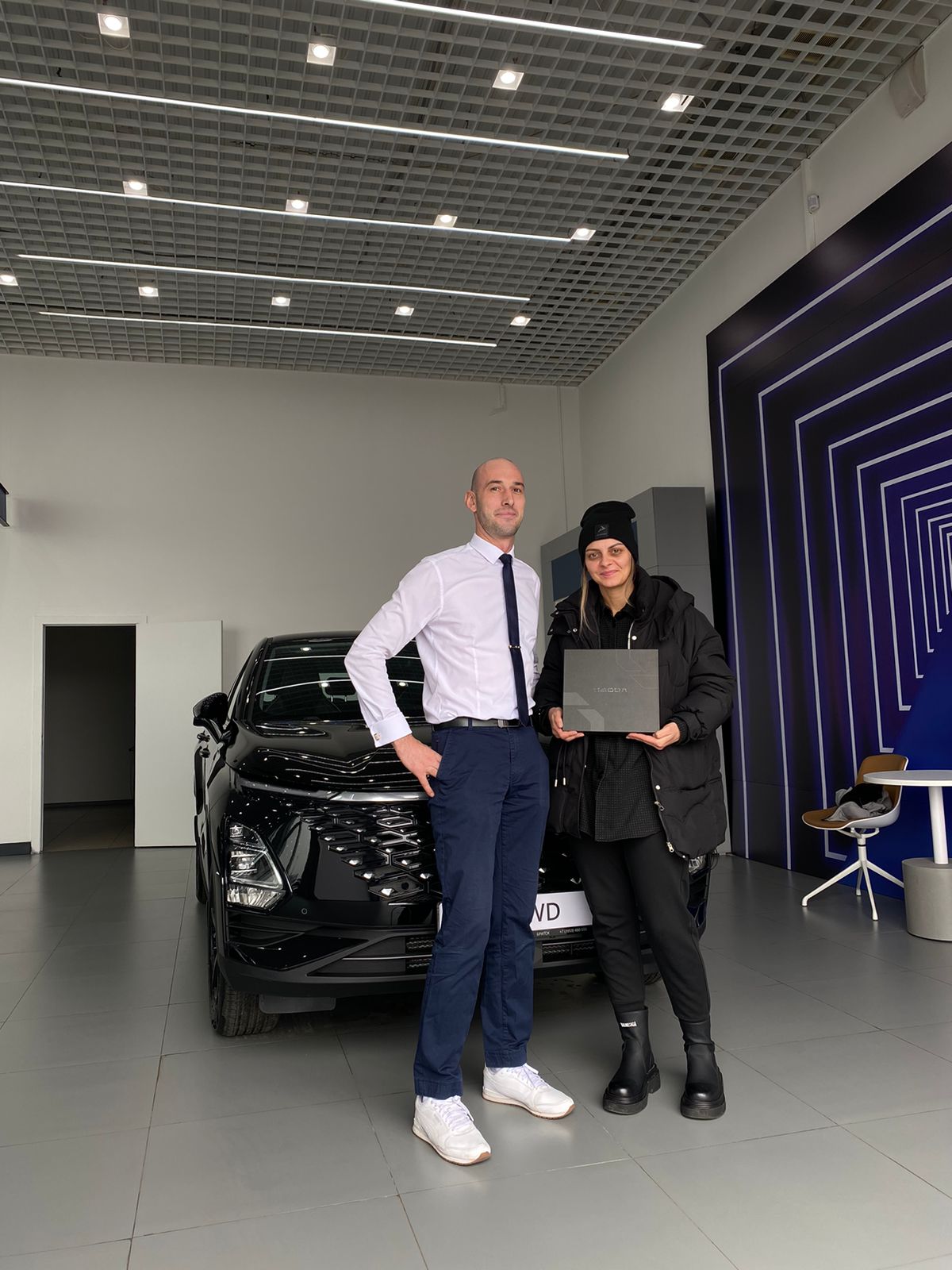 Счастливые обладатели новых автомобилей OMODA уже на дорогах Братска!