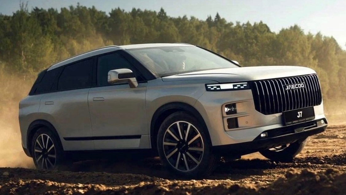 JAECOO J7 с системой полного привода Torque Vectoring