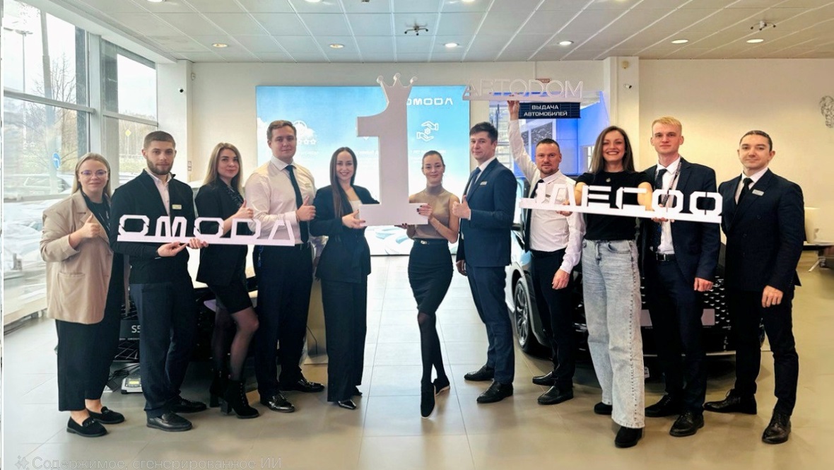 OMODA & JAECOO АВТОДОМ Внуково занял почетное 1 место по продажам!