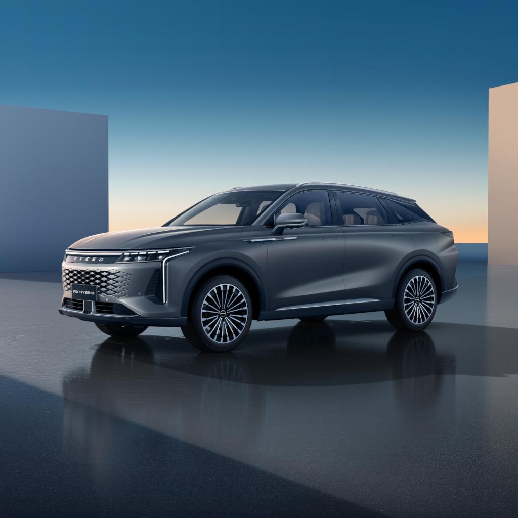 EXEED впервые официально представил характеристики гибридной версии EXEED RX