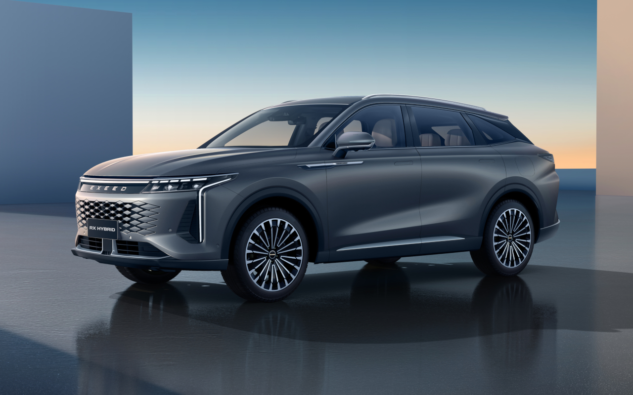 EXEED впервые официально представил характеристики гибридной версии EXEED RX
