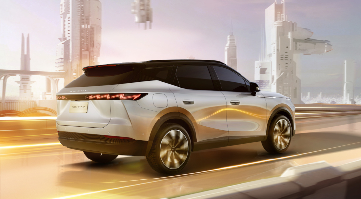 OMODA C7 объединяет элегантность купе и универсальность кроссовера